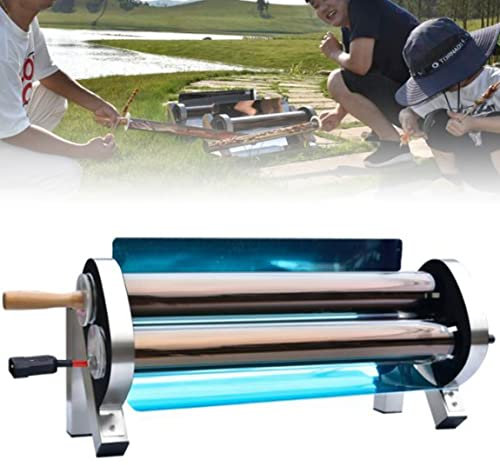 Parrilla solar al aire libre, barbacoa sin combustible, cocina solar portátil, estufa solar, para picnic, camping, viajes, lightcarbondualuse