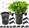 2025 New Upgraded Large Aquarium Plant Holder with Hooks and Suction Cups for Fish Tank Aquaponic Plant Cultivation and Aquascape Accessories Decorations (2 PCS)