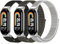 Gittos Nylon Armband Kompatibel mit Xiaomi Smart Band 9/Band 8 für Damen Herren
