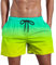 riou Costume Mare Donna Uomo Pantaloni da Bagno Vita Elastica con Tasche Calzoncini Slip Leggero Pantaloncini da Bagno Uomo Asciugatura Rapida per Spiaggia Nuoto e Vacanze Mare