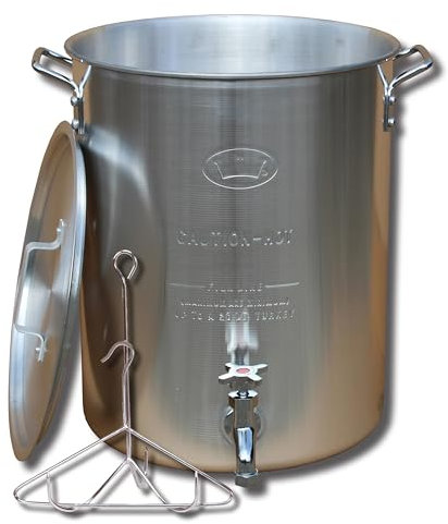 King Kooker 30PKSP 30-Quart Aluminum Stock Pot by King Kooker