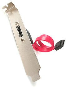 Allcam SATA to eSATA Adapter Bracket: Use Internal SATA hard drives/DVD Burner/Blu-Ray Player Externally