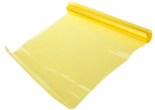 VORCOOL Gelb Scheinwerfer Folie Auto Motorrad Dekoration und Schutz 30x60cm