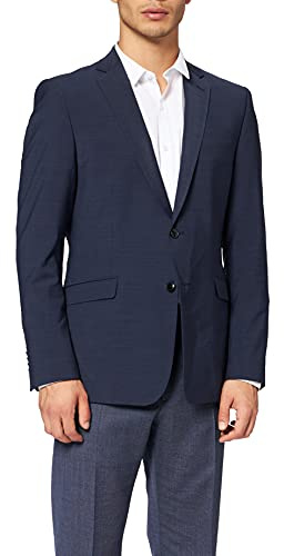 Strellson Premium Herren Allen2.0 12 Anzugjacke, Blau (Navy 412), (Herstellergröße: 56)
