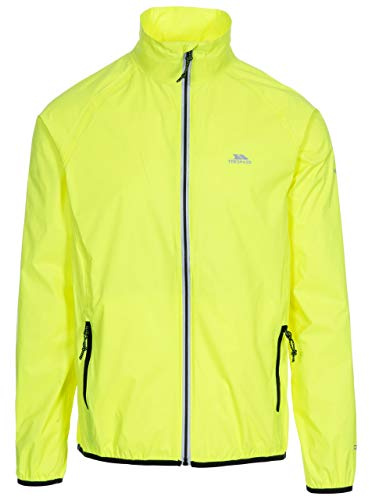 Trespass Mens Hi Vis Waterproof Jacket Retract
