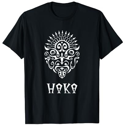 HAKA Maori Dance Tribal Neuseeland Maori Haka Rugby Fan T-Shirt