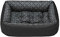 SuperKissen24. Hundebett Hundekorb Hundesofa Tierbett für Kleine, Mittlere und Grosse Hunde - Waschbar - Größe M - Louis Black