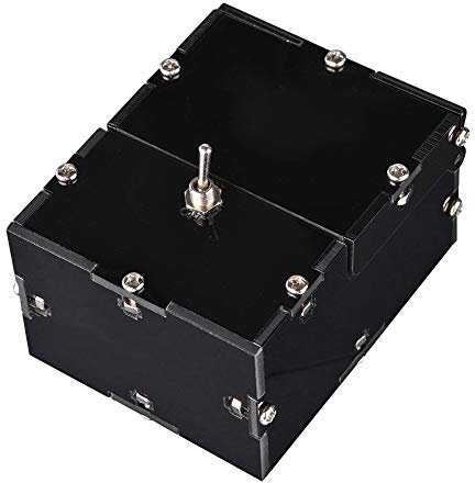 Mini boîte inutile de jouet, mini cadeaux créatifs de jouet drôle s'éteint la boîte laissez-moi seul Machine pour le soulagement du stress pour la maison et le bureau