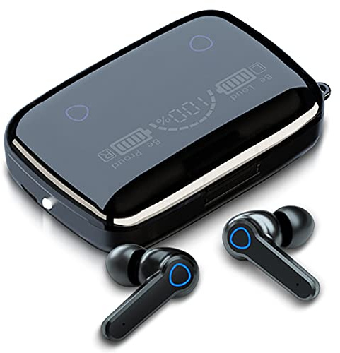Bluetooth 5.1 Kopfhörer mit Mikrofon In-Ear kompatibel mit Samsung Galaxy S24 S23 S22 S21 S20 Plus Ultra FE Ohrhörer Stereo LED Anzeige Wireless Headset Ladebox