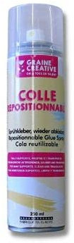 GRAINE CREATIVE Colle repositionnable 250 ML