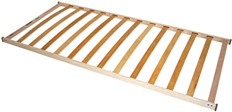 Möbel Jack Lattenrost - Ganzholzrahmen - Federholzleisten - 90 x 200 cm