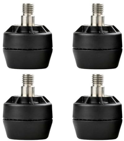 Furniture Legs Europe Selbststabilisierende Stellfüße mit M10-Gewindestange | Hohe Qualität Plastik