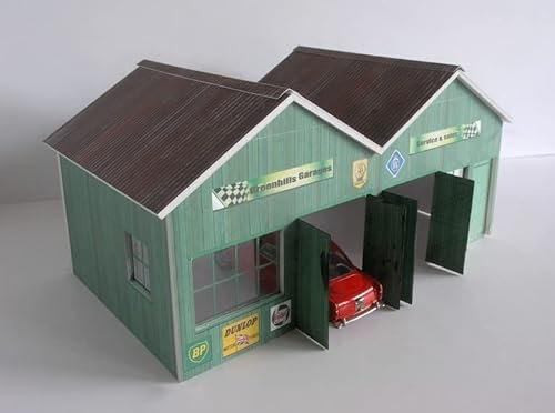 Greenhills Garages Greenhills Slot Car Building Vintage Kit 1:43 Scale MACC949