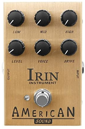 FackLOxc Single Block Amp Simulator Pedal Rock Sound Guitar Effect Sound Overdrives Guitar Effect Pedal Guitar Sound Effect Pedal