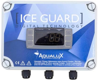 EDENEA - Relais De Mise Hors Gel Piscine - Protection Hivernage - Affichage Digital - Montage sur Horloge Coffret Piscine