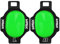 XAVIA Coppia Di Saponette Da Moto | Slider Ginocchia (Verde)