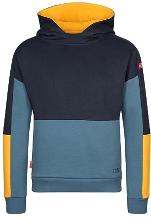 Trollkids Kids Rondane Sweater 110, Black/Steel Blue