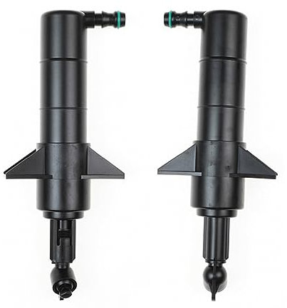 Toiumops Scheinwerferreinigung Waschwasserdüse für Mercedes-Benz W204 GLK350 2010–2012, 1 Set Scheinwerfer-Reinigungswaschdüsenpumpe 2048601347