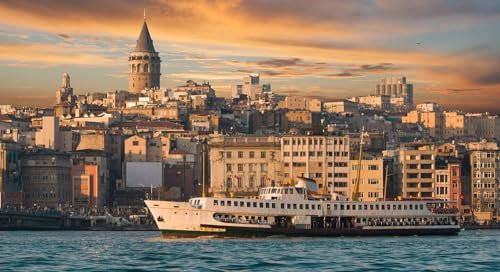 Puzzle 1000 Teile Türkiye Istanbul Stadtbild.Png 75 * 50Cm