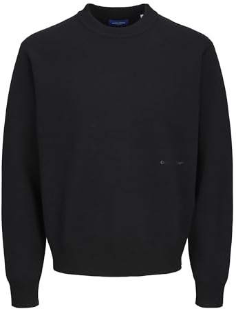 JACK & JONES Male Strickpullover Einfarbig Strickpullover
