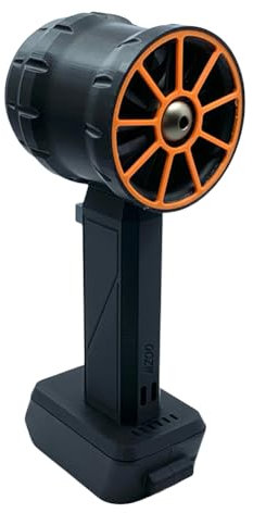 AVZYARDY 64mm Brushless Motor Portable Super Jet Fan Rechargeable 1100W Max XL Turbo Jet Fan 2200g Thrust Electric Air Duster for Dewalt/Makita/Milwaukee 18/21V Batteries (StyleA)