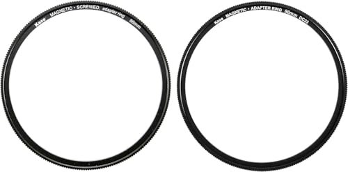 Kase 86 mm DIY-Adapter-Set wandelt konventionellen Schraubfilter in magnetisch um