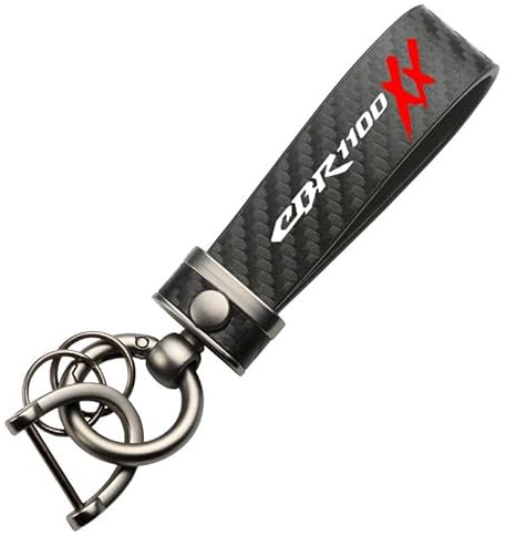 Porte-Clés De Moto En Alliage De Zinc Et Fiber De Carbone, Pour Honda CBR1100XX CBR 1100XX, Cadeaux