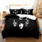 POTKFMN 3D Prints Bettwäsche Set Rock Band Musik Bettbezug Set Kissenbezüge Mode Home Decor Quilt Cover P0723-034N 135x200cm+50x70cm
