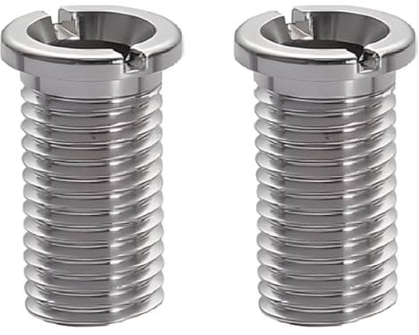 EIHI 2 Piezas Tornillo Hueco Para Válvula De Desagüe Tornillo De Enchufe De Colador De Cesta De Eregadero De Cocina De Acero Inoxidable Tornillo Hueco 25 Mm Universalmente Para Drenajes