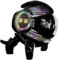 Portable Robot Bluetooth Speaker with RGB Lights, Wireless Speaker Phone Holder with Alarm Clock Deep Bass Loud Stereo Sound Bluetooth 5.1 TWS Pairing Support TF Card AUX Input FM Radio (Black)