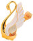 MAGICLULU 1 Satz Löffel-set Goldenes Besteck Miniaturdekoration Dessertlöffel Mini Schwan Löffelhalter Dekorativer Schwanensockel Tischkaffee Kuchenboden Goldener Kaffeelöffel Zinklegierung