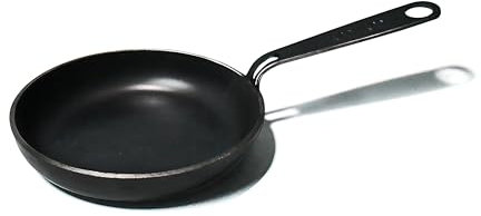 Kankay 10-Inch Carbon Steel Pan – Durable & Versatile Cooking Tool – Lightweight Carbon Steel Skillet (Like Cast Iron but Better) – Perfect for Meat, Vegetables & Desserts