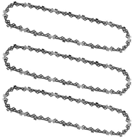 10 Chainsaw Chain Replacement for WORX WG309 Electric Pole Saw,Chain Saw Blade 40 Drive Links 0.050 Gauge 3/8 LP Pitch (3 Pack)