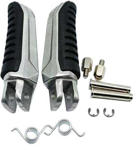 Cale Pied Moto Repose-Pieds Avant pour Suzuki pour SFV650 pour Gladius 2009-2011/2015/Pour GSX1300R pour Hayabusa 1999-2017 Repose Pied Moto