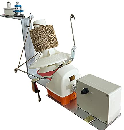 KJZQXYX Electric Yarn Ball Winder, Automatic Knitting Roller Twine, Electric Knitting Roll String Yarn Thread Ball Winder