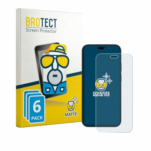 BROTECT Entspiegelungs-Schutzfolie für Huawei Pura 90 (6 Stück) Matte Displayschutz-Folie, Anti-Reflex, Anti-Fingerprint