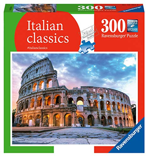 Ravensburger Puzzle 300 Teile, Colosseum - Puzzle Erwachsene +14 Jahre, 27 x 39 cm, Puzzle für Erwachsene Rom, 300-teilige Sammlung, Geschenkideen
