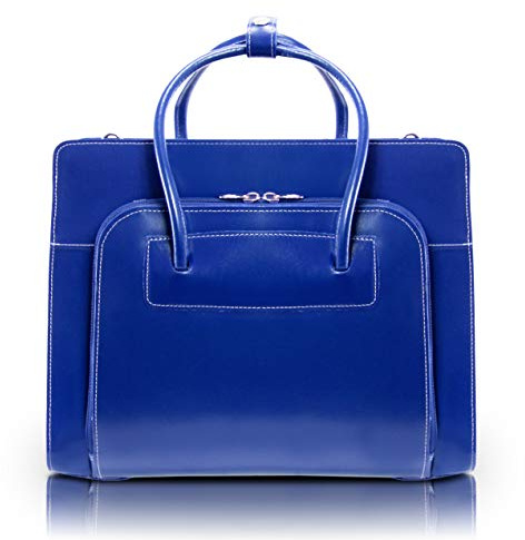 14.1 Leather Ladies' Laptop Briefcase Tote