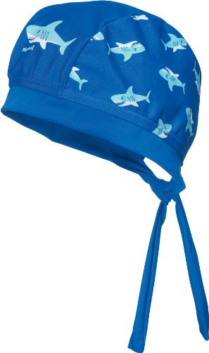 Playshoes Bademütze Kopfbedeckung Unisex Kinder,Hai,55