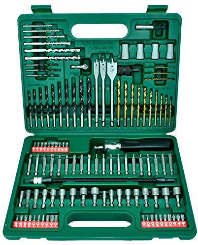 HIKOKI 705315M - Set 112 brocas de metal, madera, maposteria, plas, llaves de vaso y puntas de atornillar