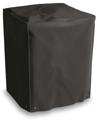 Bosmere Storm Black kleine quadratische Abdeckhaube für Feuerschale