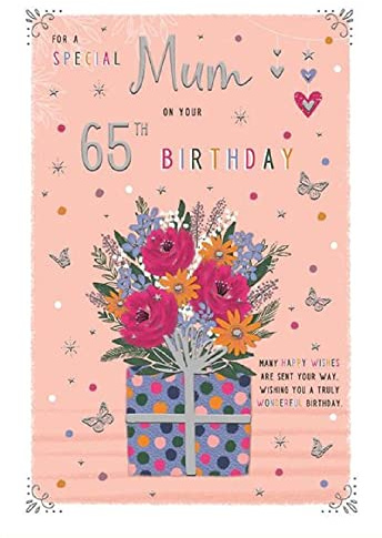 For A Special Mum On your 65th Birthday Card