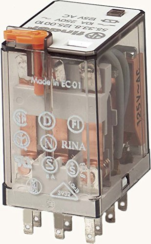 Finder 55.33.8.230.0000 Steckrelais 230 V/AC 10A 3 Wechsler 10St.