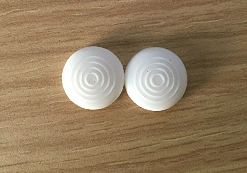 ANALOG Thumb stick grip joystick tappi in silicone per PS4 PS3 XBOX 360 Xbox One Game controller (bianco)