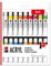 Marabu 1210000000202 - Acrylfarbenset mit 18 Farben á 12 ml, deckende, matt glänzende Acrylfarben auf Wasserbasis, für Keilrahmen, Malkarton, Papier und Holz geeignet, schnell trocknend