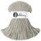 Bobbiny Oeko-Tex Kordel 3 mm x 100 Meter für Makramee und Handwerk in Beige