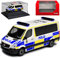 Mercedes-Benz Sprinter II Transporter Polis Polizei Schweden Weiss NCV 3 W906 Modell 2006-2018 Version Ab Facelift 2013 mit Vitrine H0 1/87 Herpa Modell Auto mit individiuellem Wunschkennzeichen