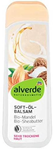 Bodylotion Soft-Öl-Balsam Bio-Mandel Bio-Sheabutter - Körperlotion - alverde NATURKOSMETIK - Für sehr trockene Haut - 250 ml