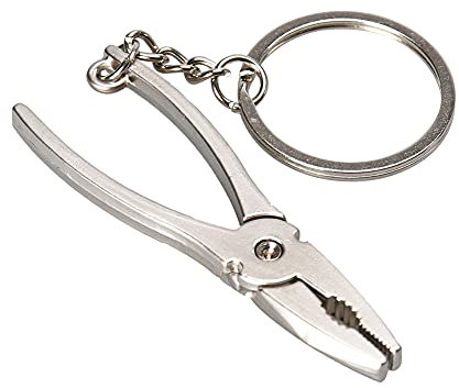 ARFUKA Keyring Mini Wire Stripper Pliers Crimping Tool Keyrchain Portable Stainless Steel Multi-tool Woodworking Keychain Ring Nipper Hand Tools