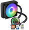 Dracaena AIO CPU Cooler, Color Change Remote, 120mm Radiator, ARGB PWM Fans Quiet Less Than 27DBA, Compatible with AMD AM5/AM4-Intel LGA 1700/1200/115X, Leakproof Technology, High Flow Pump, Black